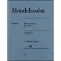 G. Henle Verlag Piano Works Volume II By Mendelssohn