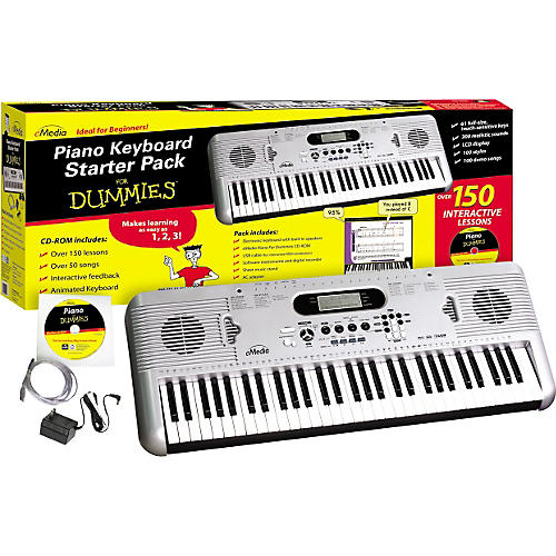 Piano for Dummies 61-Key Keyboard Starter Pack