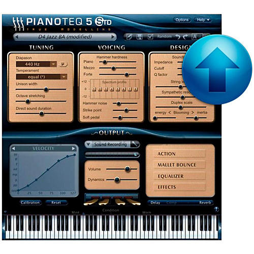 Modartt Pianoteq 5 Standard Upgrade from Stage/Play