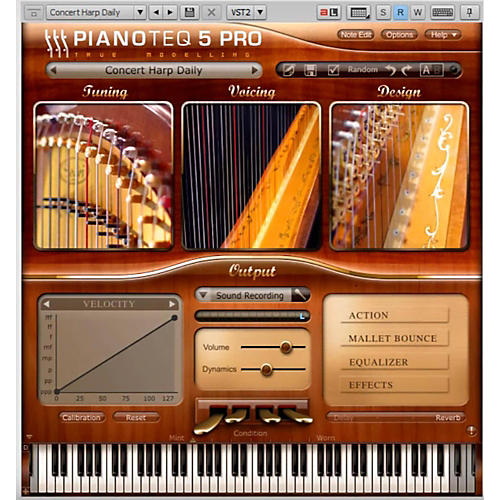 Pianotek Pianoteq Concert Harp Instrument