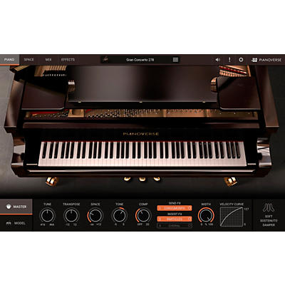 IK Multimedia Pianoverse MAX Virtual Instrument Plug-in Upgrade