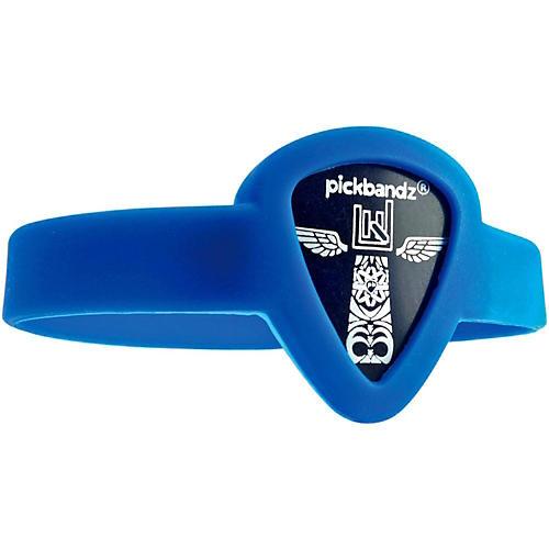 Pickbandz Pick-Holding WristBand American Blue