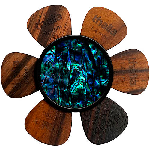 Thalia Pick Puck Pick Holder Blue Abalone