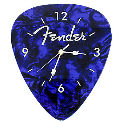 Fender Pick-Shaped Wall Clock