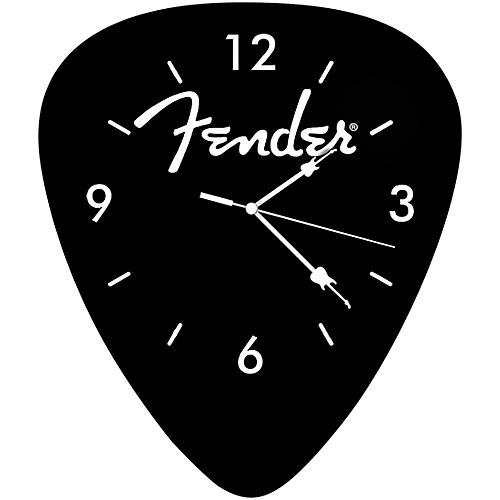 Fender Pick-Shaped Wall Clock Condition 1 - Mint Black