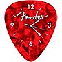 Fender Pick Shaped Wall Clock Red
