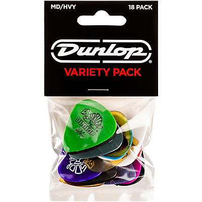 Dunlop Pick Variety Pack - 18-Pack,