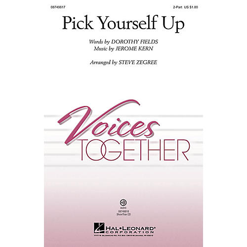 Hal Leonard Pick Yourself Up ShowTrax CD Arranged by Steve Zegree