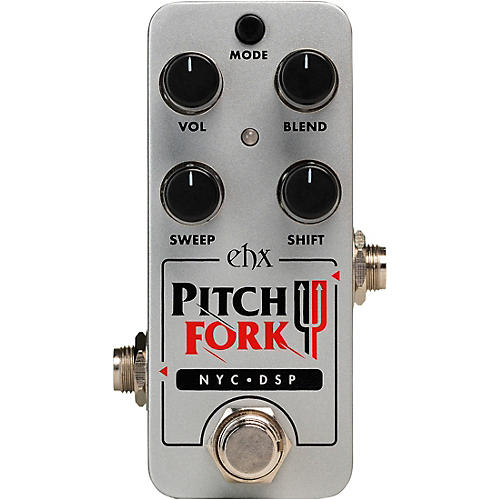 Electro-Harmonix Pico Pitch Fork Pitch Shifter Effects Pedal Silver