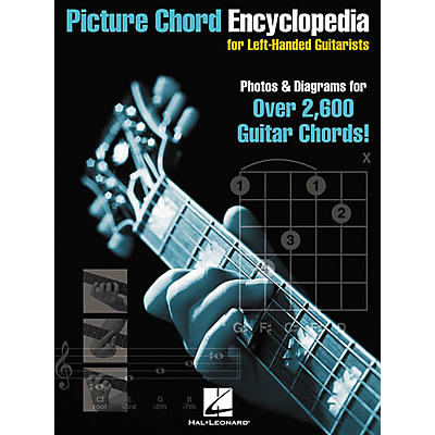 Hal Leonard Picture Chord Encyclopedia for Left-Handed Guitarists 9x12 Book