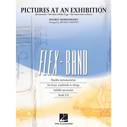 Hal Leonard Pictures At An Exhibition - Flex-Band Series