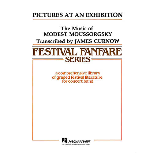 Hal Leonard Pictures at an Exhibition - Young Concert Band Level 3 arranged by James Curnow