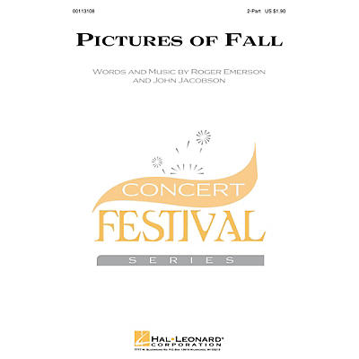 Hal Leonard Pictures of Fall 2-Part composed by Roger Emerson