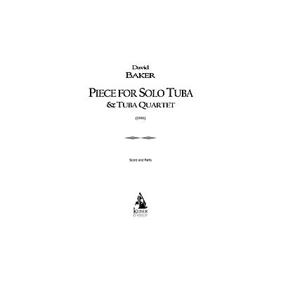 Lauren Keiser Music Publishing Piece for Solo Tuba/Tuba Quartet (Tuba Quintet) LKM Music Series Composed by David Baker