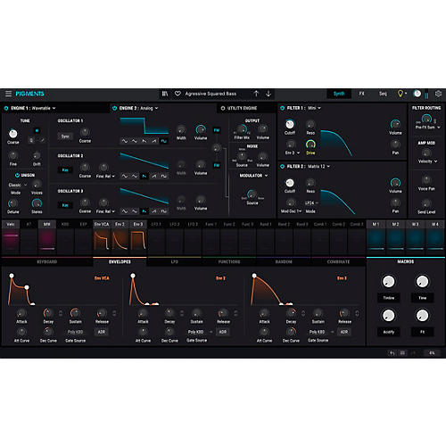 Pigments 3.5 Software Synthesizer