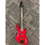 Used DeArmond Pilot 5 Electric Bass Guitar Red