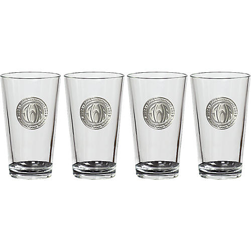 Pilsner Glasses Set of 4