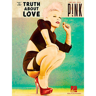 Hal Leonard Pink - The Truth About Love Piano/Vocal/Guitar (PVG)