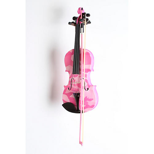 Pink Camouflage Series Violin Outfit