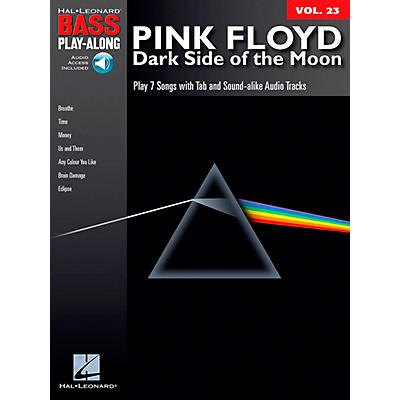 Hal Leonard Pink Floyd - Dark Side of the Moon - Bass Play-Along Series, Volume 23 (Book/CD)