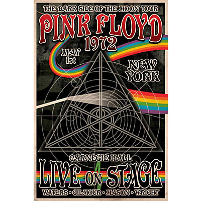 Axe Heaven Pink Floyd Dark Side of the Moon Tour - Wall Poster