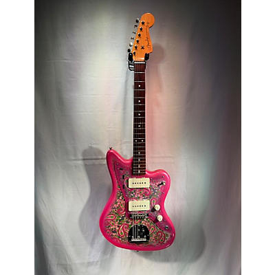 Fender Pink Paisley Jazzmaster Solid Body Electric Guitar