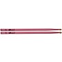 Los Cabos Drumsticks Pink White Hickory Drum Sticks 5B