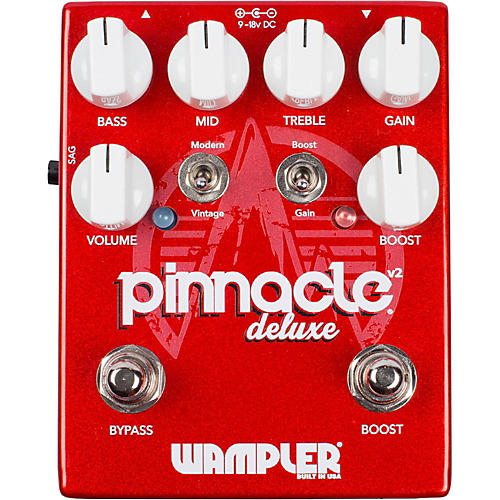 Wampler Pinnacle Deluxe v2 Distortion Pedal