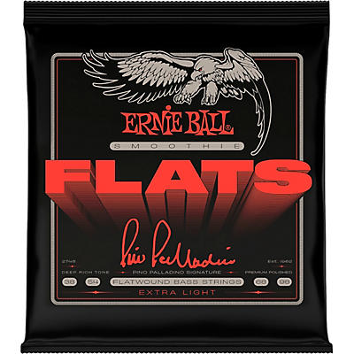 Ernie Ball Pino Palladino Signature Smoothie Flats Bass Strings -