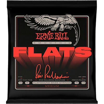 Ernie Ball Pino Palladino Signature Smoothie Flats Bass Strings