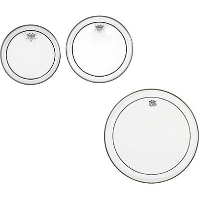 Remo Pinstripe Clear New Fusion Tom Drum Head Pack