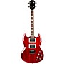 Flight Pioneer Solid Body Electric Ukulele Cherry Red