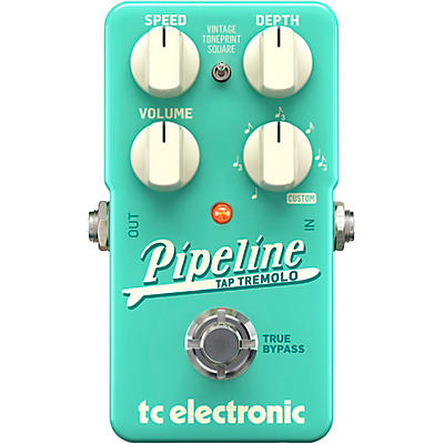 TC Electronic Pipeline Tap Tremolo Effects Pedal