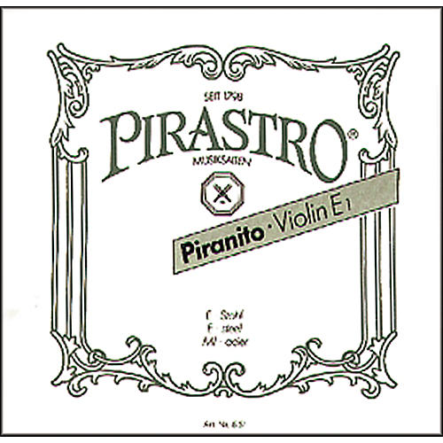 Pirastro Piranito Series Violin E String 1/4-1/8 Ball End