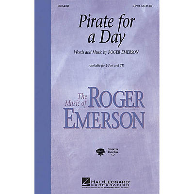 Hal Leonard Pirate for a Day ShowTrax CD Composed by Roger Emerson
