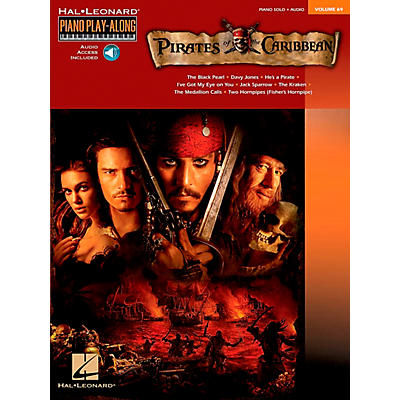 Hal Leonard Pirates Of The Caribbean - Piano Play-Along Volume 69 (CD/Pkg) arranged for piano, vocal, and guitar (P/V/G)