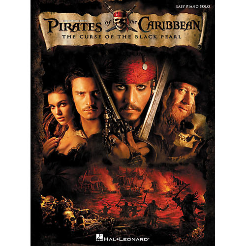 Hal Leonard Pirates Of The Caribbean - The Curse Of The Black Pearl For Easy Piano Solo