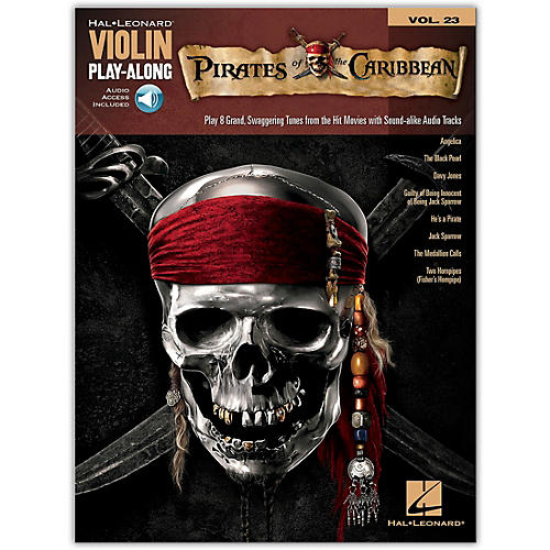 Pirates Of The Caribbean - Violin Play-Along Volume 23 Book/Online Audio