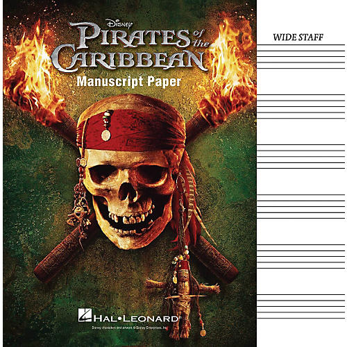 Hal Leonard Pirates Of The Caribbean Manuscript Paper