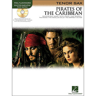 Hal Leonard Pirates Of The Caribbean for Tenor Sax Instrumental Play- Along Book/CD