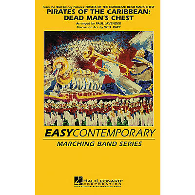 Hal Leonard Pirates of the Caribbean - Dead Man's Chest Marching Band Level 2-3 by Paul Lavender and Will Rapp