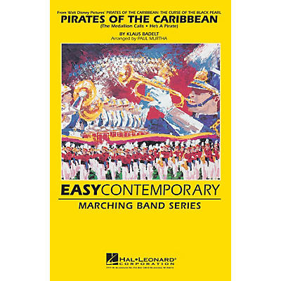 Hal Leonard Pirates of the Caribbean - The Curse of the Black Pearl Marching Band Level 2 Arranged by Paul Murtha