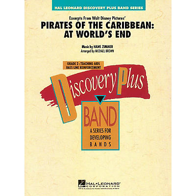 Hal Leonard Pirates of the Caribbean: At World's End (Excerpts from) - Band Level 2 arranged by Brown