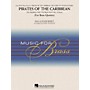 Hal Leonard Pirates of the Caribbean (Brass Quintet (opt. Percussion)) Concert Band Level 3-4 Arranged by John Wasson