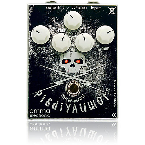 Emma Electronic PisdiYAUwot Metal Distortion Guitar Effects Pedal