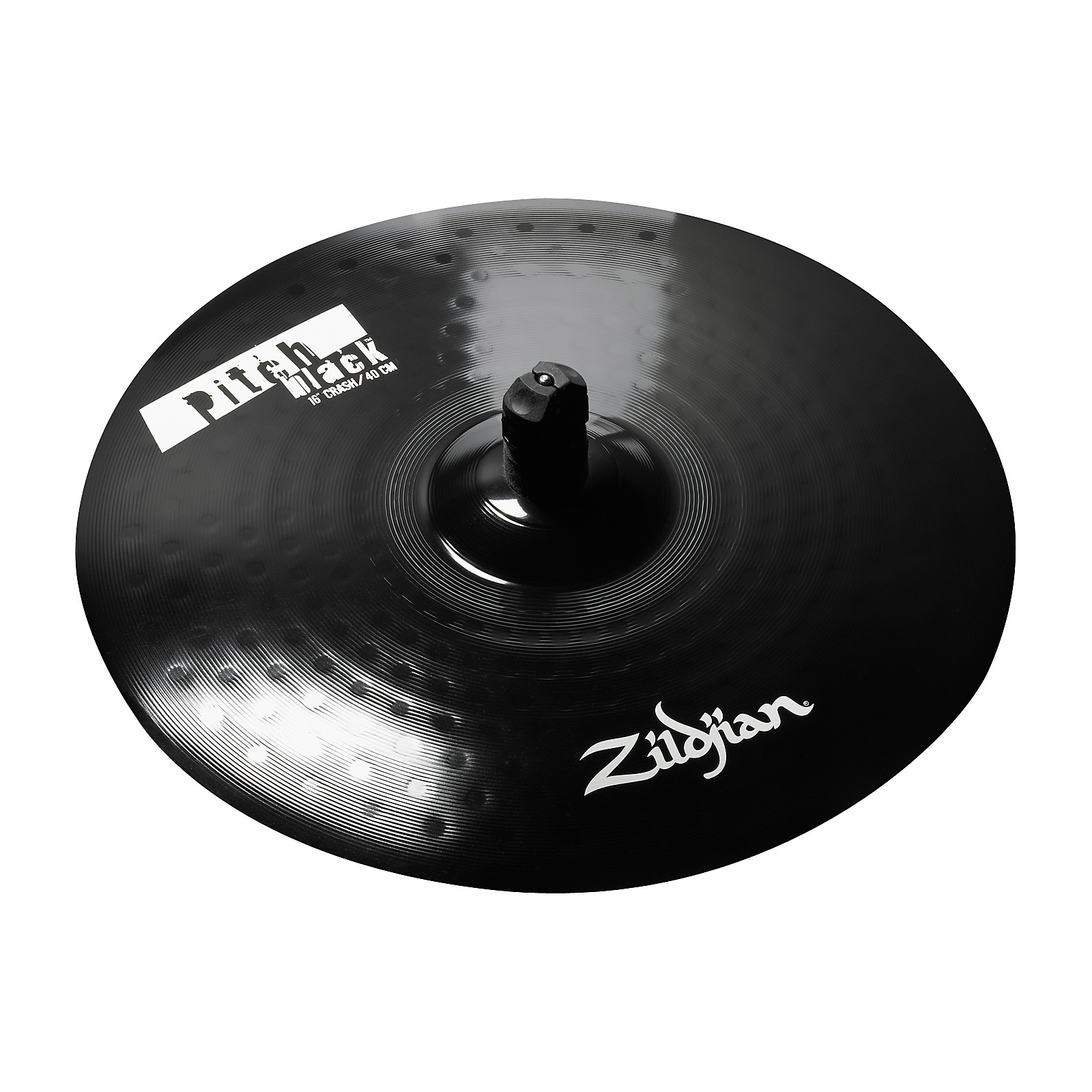Zildjian Pitch Black Crash Cymbal Musician's Friend