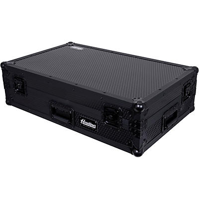 Headliner Pitch Black Flight Case for Rane System One With Laptop Platform and Wheels -
