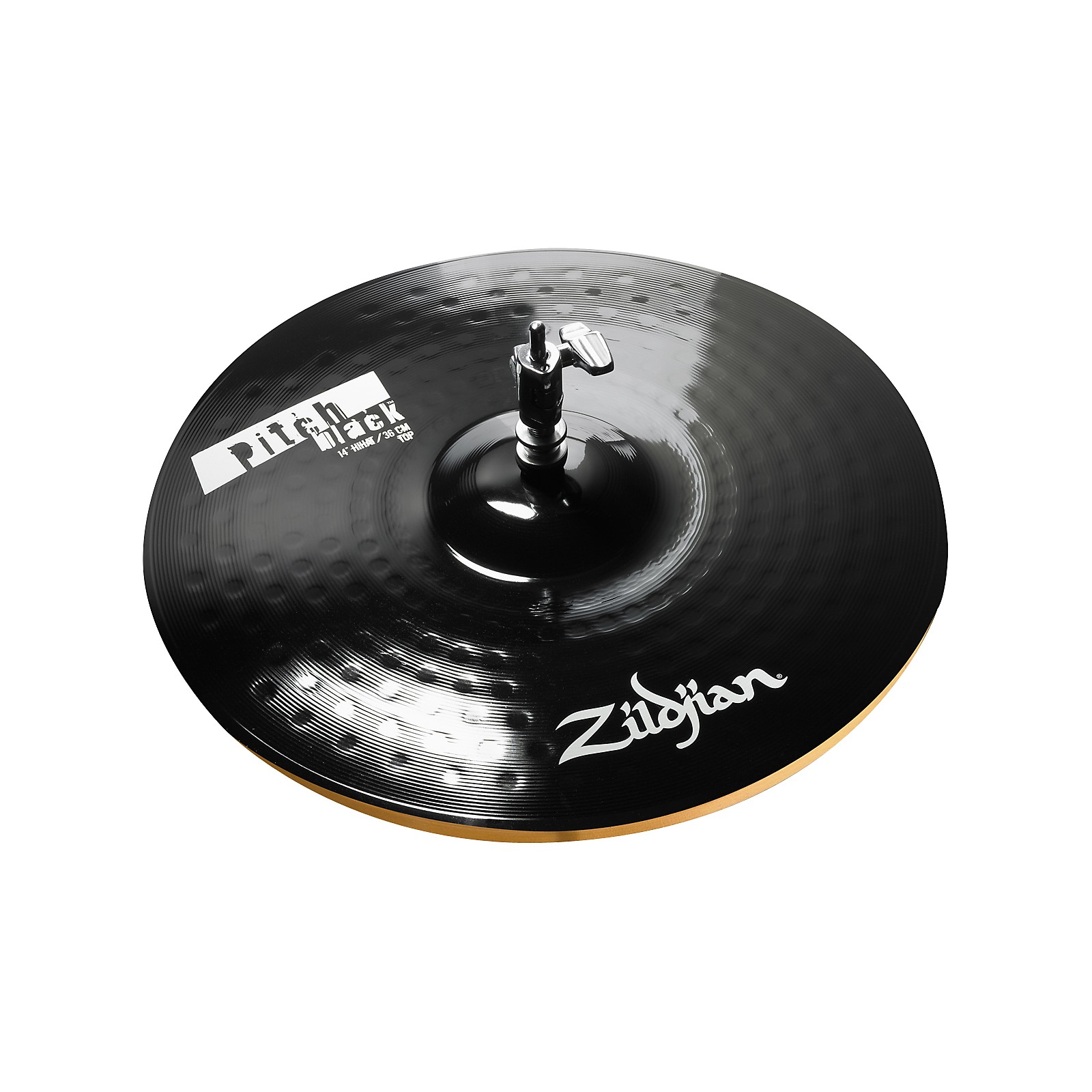 Zildjian Pitch Black Hihat Cymbal Pair Musician's Friend