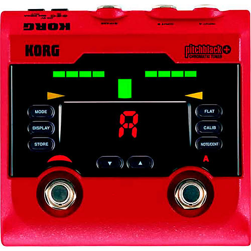 Pitchblack+ Limited Edition Red Pedal Tuner