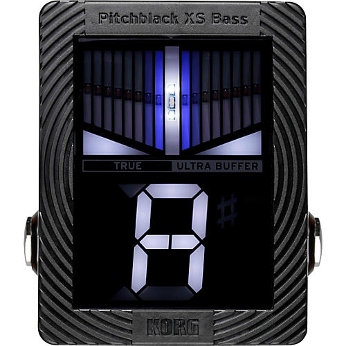 KORG Pitchblack XS Bass Chromatic Pedal Tuner Black